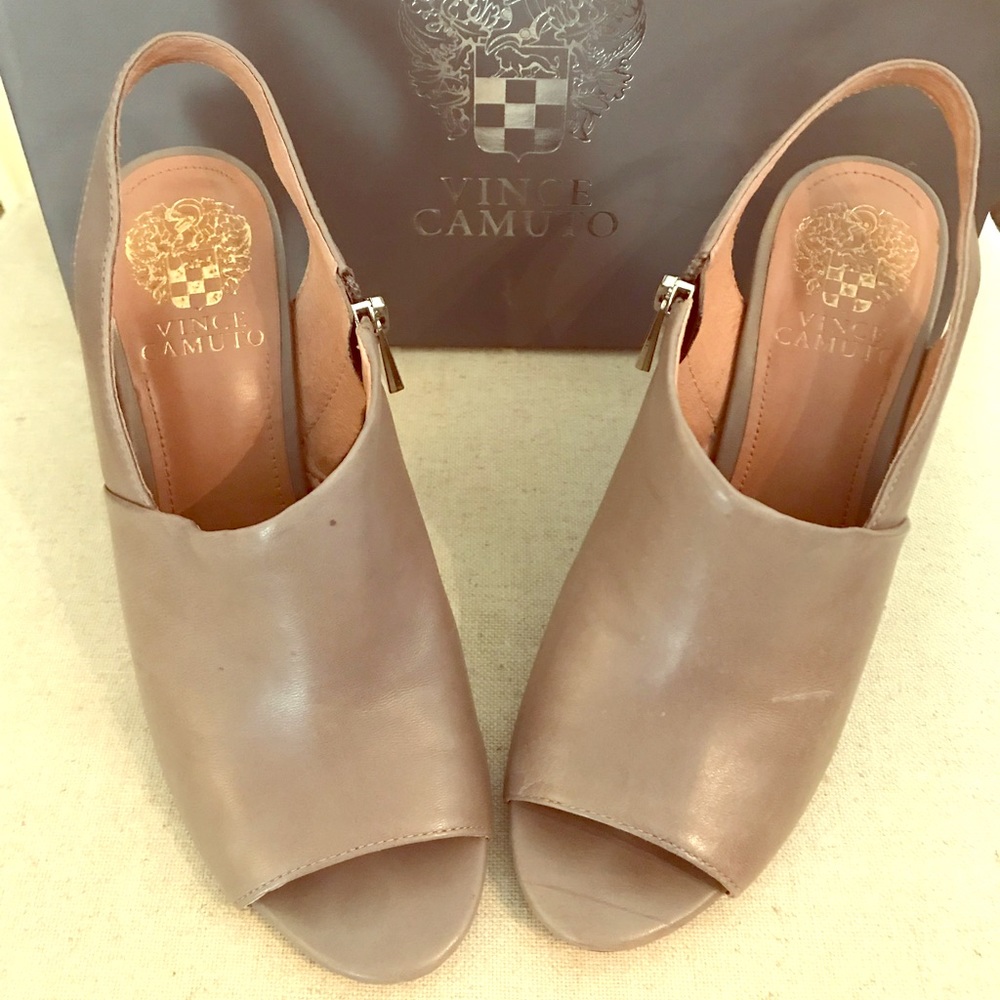 Vince Camuto Leather Heels